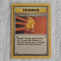 Wizards of the Coast Super Potion Base Set Uncommon Pokemon Trainer 90/102 - Image 1