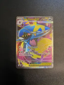 Pokemon TCG Mega Sharpedo EX 113/094 Holo Full Art Phantasmal Flames NM - Image 1