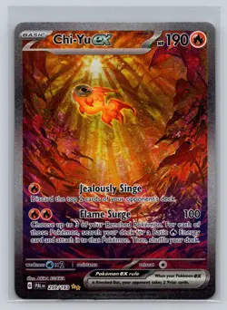 Pokemon TCG Chi-Yu EX Special Illustration Rare 259/193 SV02 Paldea Evolved Holo - Image 1