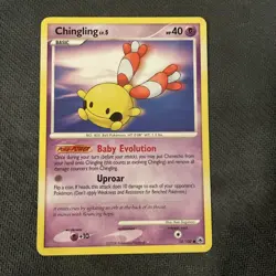 Chingling 58/100 Pokemon Majestic Dawn Common 2008 LP - Image 1