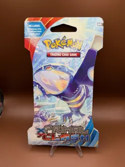 POKEMON XY PRIMAL CLASH BOOSTER SLEEVE PACKS ALL 4 ARTWORK Great Condition. - Image 2