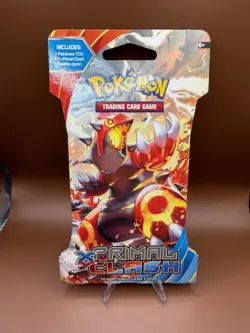 POKEMON XY PRIMAL CLASH BOOSTER SLEEVE PACKS ALL 4 ARTWORK Great Condition. - Image 5