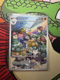 Excadrill 174/162 SV05: Temporal Forces Holo IR Pokemon TCG NM Condition - Image 1