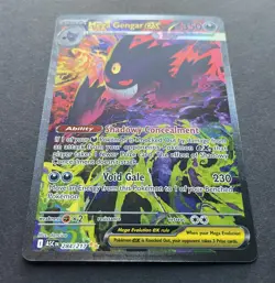 Pokemon Ascended Heroes MEGA GENGAR EX 284/217 Special Illustration Rare - MINT - Image 4