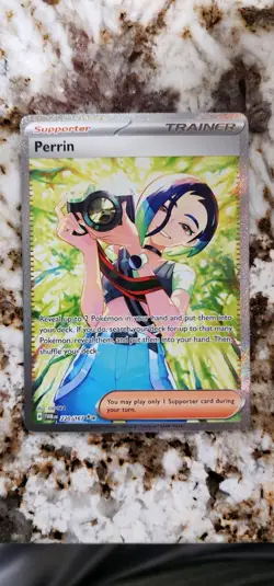 Perrin Pokemon 2024 SV Twilight Masquerade Special Illustration Rare 220/167 NM - Image 1