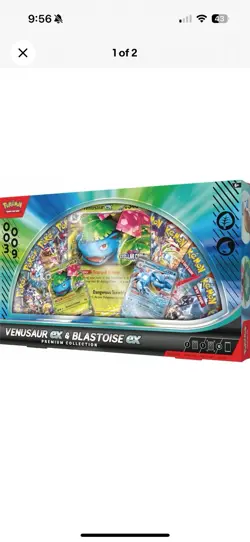 Pokemon TCG Venusaur EX & Blastoise EX Premium Collection ✅IN HAND✅ - Image 2