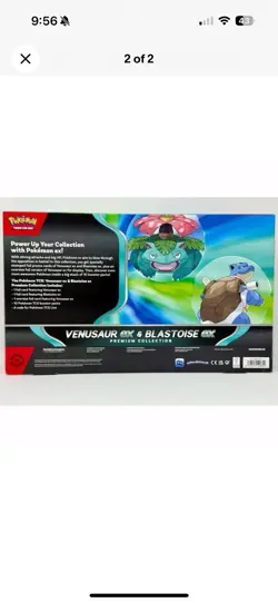 Pokemon TCG Venusaur EX & Blastoise EX Premium Collection ✅IN HAND✅ - Image 3