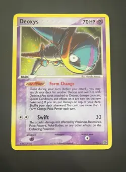 Pokemon! 2005 “Deoxys” ( SPEED FORME ) | Holo | 2/106 | EX EMERALD - Image 1