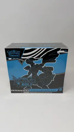 Pokemon TCG Scarlet & Violet Black Bolt Elite Trainer Box ETB Factory Sealed - Image 1