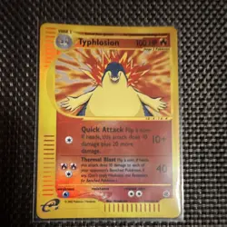 Pokemon Typhlosion 064/165 Expedition Base Set Stage 2 100 HP Reverse Holo 2002 - Image 1