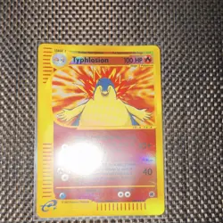 Pokemon Typhlosion 064/165 Expedition Base Set Stage 2 100 HP Reverse Holo 2002 - Image 2