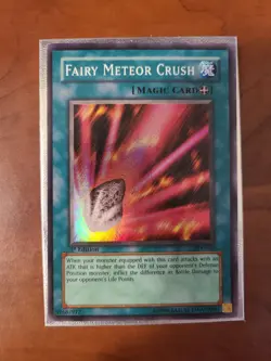 Fairy Meteor Crush - PSV-063 - Super Rare - NM 1st Ed - Yugioh - Image 1