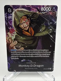 One Piece Monkey.D.Dragon OP12-094 SR Alt Art Near Mint English - Image 1