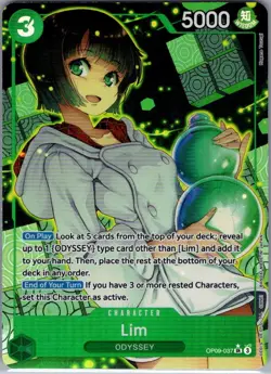 Lim Alt Art OP09-037 English Emperors in the New World - One Piece Card - NM - Image 1