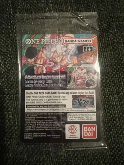 One Piece CCG Monkey D. Luffy Card AND Poster St. John’s - Xavier Promo - Image 3