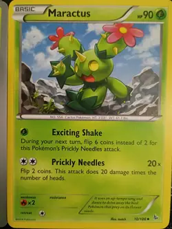 X5 Maractus Pokemon Mixed Lot NM/M Condition. Unique Cards. All Different - Image 5