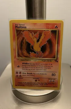 Pokemon 1999 Base Fossil 5 card lot Magmar , Moltres, Lapras Holo, Zapdos Raichu - Image 4