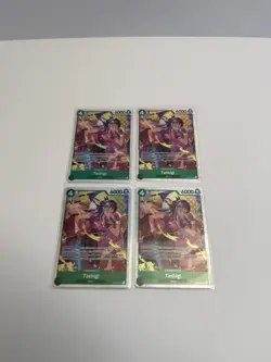 Tashigi EB03-018 SR ONE PIECE Heroines Edition ONE PIECE Card ENG x4 playset - Image 1