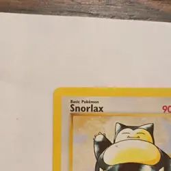 Pokemon Snorlax Jungle Rare Regular 27/64 90 HP Basic 1999 Wizards Card - Image 3