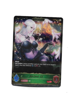 Shadowverse Evolve Ancient Elf L BP01-003EN 2023 Foil Card NM - Image 1