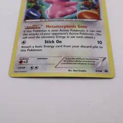 Pokemon TCG XY Black Star Promos Ditto Holo Card XY40 Heavy Played - Image 2