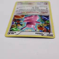 Pokemon TCG XY Black Star Promos Ditto Holo Card XY40 Heavy Played - Image 4