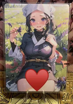 Double Sided Beautiful Waifu Matte Card Goddess Story CCG Anime Manga Waifu - Image 2