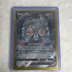 Pokemon Zacian V Ultra Rare Full Art Holo GG48/GG70 Crown Zenith 220 HP Card - Image 1