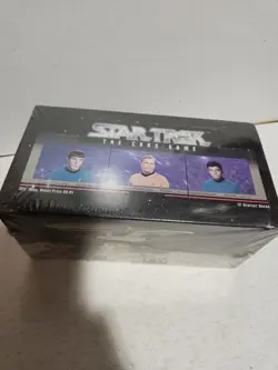 STAR TREK COLLECTIBLE CARD GAME FACTORY SEALED 12 STARTER DECKS Factory Sealed - Image 1