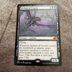 Archon of Cruelty Showcase - Modern Horizons 2 - MTG Magic the Gathering - LP - Image 1