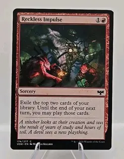 Reckless Impulse MTG Innistrad: Crimson Vow Regular - Image 1