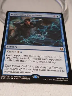 Maddening Cacophony Zendikar Rising Regular - Image 1