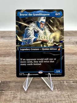 Bruvac the Grandiloquent (Anime Borderless) Ravnica Remastered Regular NM - Image 1