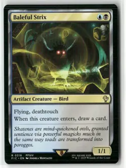 Baleful Strix 318 NM MTG FINAL FANTASY Commander Magic - Image 1