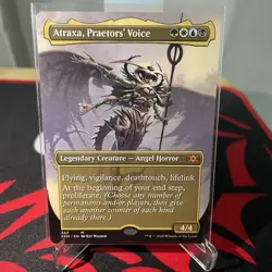 MTG Atraxa, Praetors' Voice Double Masters Borderless 353 - Image 1