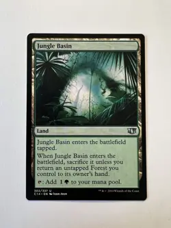 Jungle Basin - MTG Commander 2014 - NM - Image 1