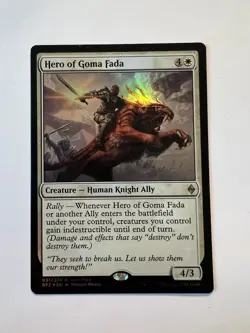 Hero of Goma Fada - FOIL - MTG Battle for Zendikar - NM - Image 1