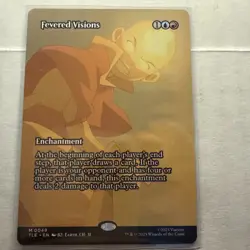 Fevered Visions (Borderless) 49 M Avatar: The Last Airbender NM MTG - Image 1