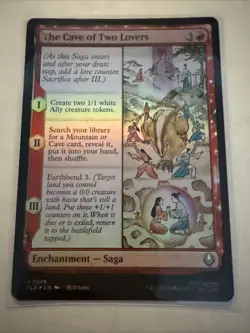 NM Foil The Cave of Two Lovers, MTG, Avatar: The Last Airbender, Magic, 126 - Image 1