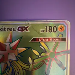 Pokemon Xurkitree GX SM Ultra Prism 160/156 Secret Rare Holo HP 180 - Image 2