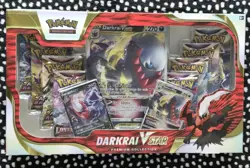 Pokemon TCG: Darkrai VSTAR Premium Collection Box Sealed 8 Booster Packs - Image 1