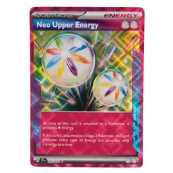 Neo Upper Energy 162/162 Ace Spec Pokemon Card Temporal Forces NM - Image 1