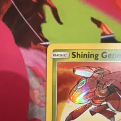 Pokemon Shining Genesect 9/73 Shining Legends Shiny Holo Rare 130 HP Basic - Image 4