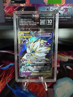 Pokemon Solgaleo & Lunala GX Dream League 020/049 Holo TAG 10 TEAM Japanese - Image 1