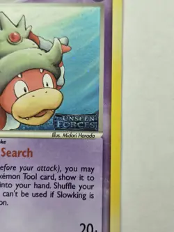 Slowking 14/115 Pokemon Unseen Forces Reverse Holo HP - Damaged - Image 5