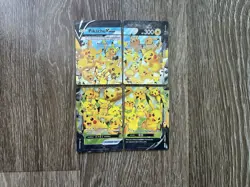 Pokemon Pikachu V-Union Complete Set Near Mint SWSH139 SWSH140 SWSH141 SWSH142 - Image 1