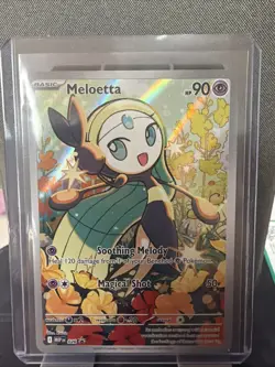 Pokemon TCG Meloetta Black Star Promo MEP 026- Mega Evolution Pack Fresh - Image 1