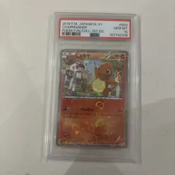 2016 POKEMON JAPANESE XY POKEKYUN COLLECTION #003 CHARMANDER - PSA 10 - Image 1