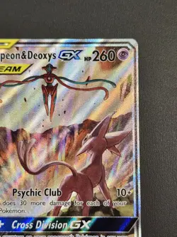 Pokemon TCG Sun & Moon Espeon Deoxys GX SM240 Full Art Black Star Promo NM - Image 2