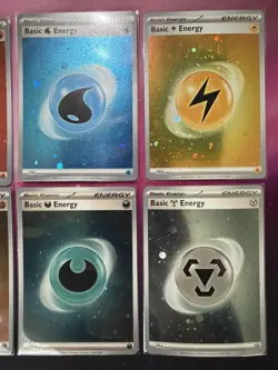 Pokemon 151 ALL Basic Energy HD Cosmos Foil - Complete Set Master Set Required - Image 3